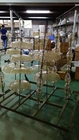 Beschichtungs-Maschine des hohe Leistungsfähigkeits-Glasschalen-Silber-Goldrote Farbvakuumpvd in Foshan