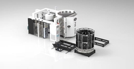 65KW stoppt Beschichtungs-Glasmaschine der Handy-beschichtende Ausrüstungs-PVD ab