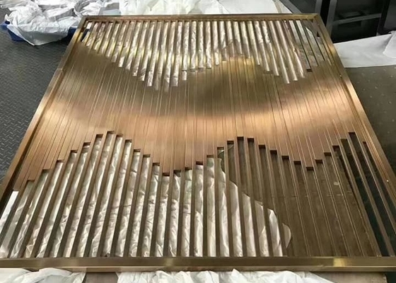 Dauerhafte große Kapazität Edelstahl Bildschirm Möbelblech PVD Goldplattierung Maschine