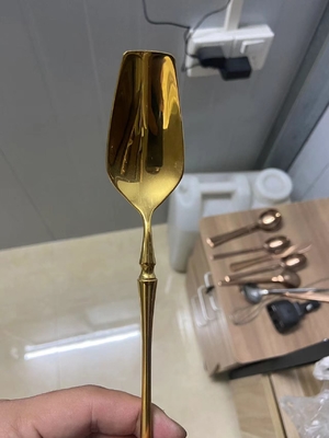 Edelstahl-Fork- und Löffel-Titannitrid-PVD-Vakuum-Beschichtungsanlage