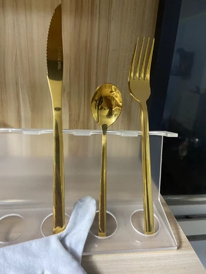 Edelstahl-Fork- und Löffel-Titannitrid-PVD-Vakuum-Beschichtungsanlage