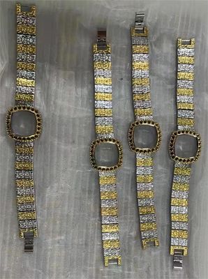 Glänzende, metallische, glänzende Edelstahl-Hardware-Zubehör PVD-Goldbeschichtungsmaschine