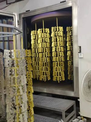 Kundenspezifische PVD-Vakuum-Beschichtungsfarbmaschine Metallindustrielle Automatisierungs-Lackierstraße Beschichtungsmaschinen