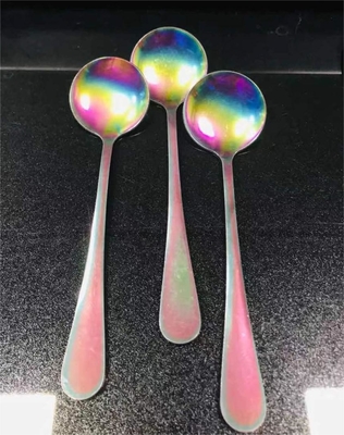 PVD-Plattierungsmaschine für Regenbogenfarben-Auspuffrohre 1 Jahr Garantie