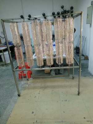Edelstahlblech / Möbelteile Gold PVD Vakuumbeschichtungsmaschine
