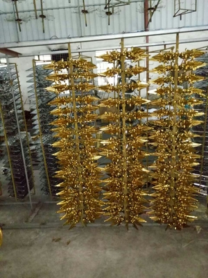 Edelstahlblech / Möbelteile Gold PVD Vakuumbeschichtungsmaschine