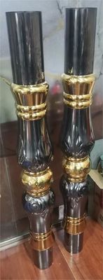 Edelstahlblech PVD-Vakuum-Beschichtungsmaschine Gold Dekorativer Aufzugsspiegel Beschichtung Produktionslinie