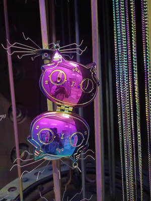 Dekorative Glas-Keramik-Fliesen PVD-Vakuum-Beschichtungsmaschine Vakuum-Verdampfung PVD-Beschichtungsmaschine