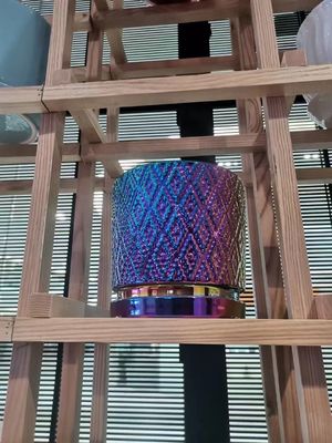 Edelstahlblech PVD Titan Gold Beschichtungsanlage für Möbel Metallbeschichtungsmaschinen