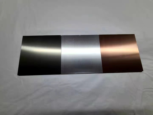 Edelstahl-SS-Tischgegenstände und -platten PVD-Vakuumbeschichtung