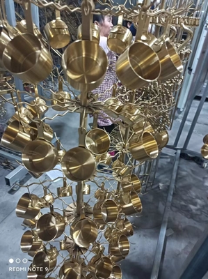 Multi Arc MF Sputtering Schmuck PVD Vakuumbeschichtung Maschine