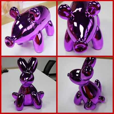 Bright Metallic Gentle Deposition PVD Plating Machine with Full Auto Control for Ceramic Craft Ornaments