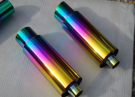 Beschichtungs-Maschine einfaches des Operations-Full Auto-Edelstahl-Logo-dekorative Vakuum-PVD für Gold-Rosen-Goldfarbe