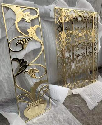 Big Size Vacuum Deposition Equipment for Decorative Partition Screen with Uniform Coating