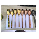 Vakuumbeschichtungs-Maschine mit hohem Ausschuss der Edelstahl-Geschirr-Tischbesteck-Besteck-goldene Rosen-Goldschwarz-Regenbogen-Farbepvd