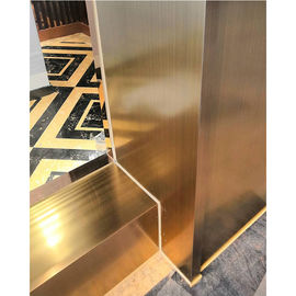 Möbel aus Edelstahl 100 mm Kathodenvakuumsystem