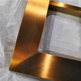 Möbel aus Edelstahl 100 mm Kathodenvakuumsystem