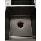 Vakuumbeschichtungs-Maschine der Küchen-Waschbecken-Wasser-Wannen-Rosen-Goldfarbschwarz-Farbepvd
