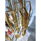 Vakuum-Beschichtungs-Maschine des vertikales Laden-Edelstahl-Möbel-Rohr-Rohr-PVD für Gold-Rosen-Goldfarbe