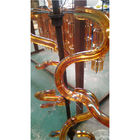 Foshans Vakuumbeschichtungs-Maschine der mit hohem Ausschuss Glaswaren-Glasinstallations-PVD dekorative