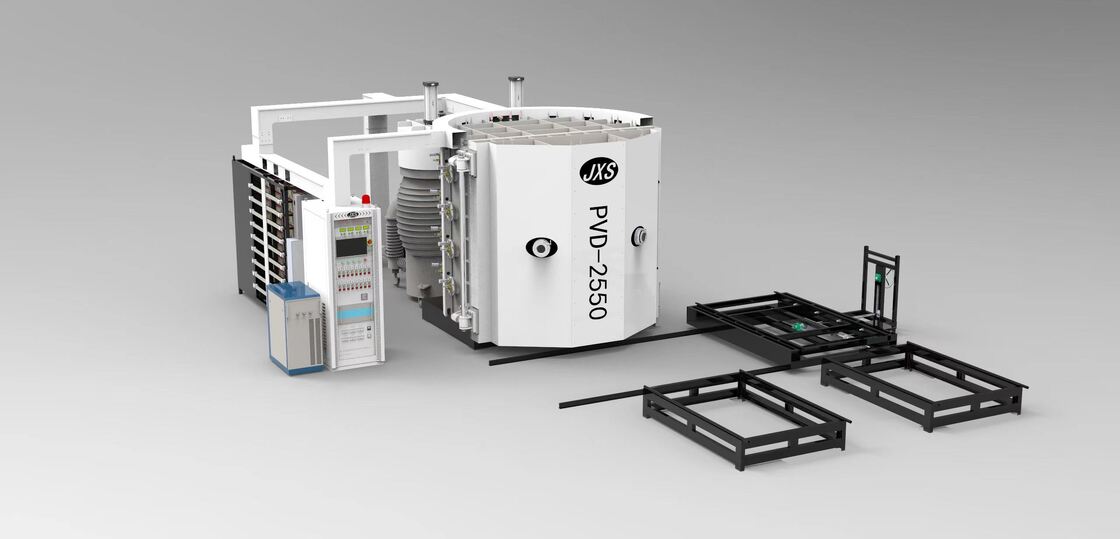 Sanitäre Schwere Hardware PVD-Vakuum-Beschichtungsmaschine mit Fingerabdruck-resistenten, leicht zu reinigenden und vollautomatischen Steuerungen