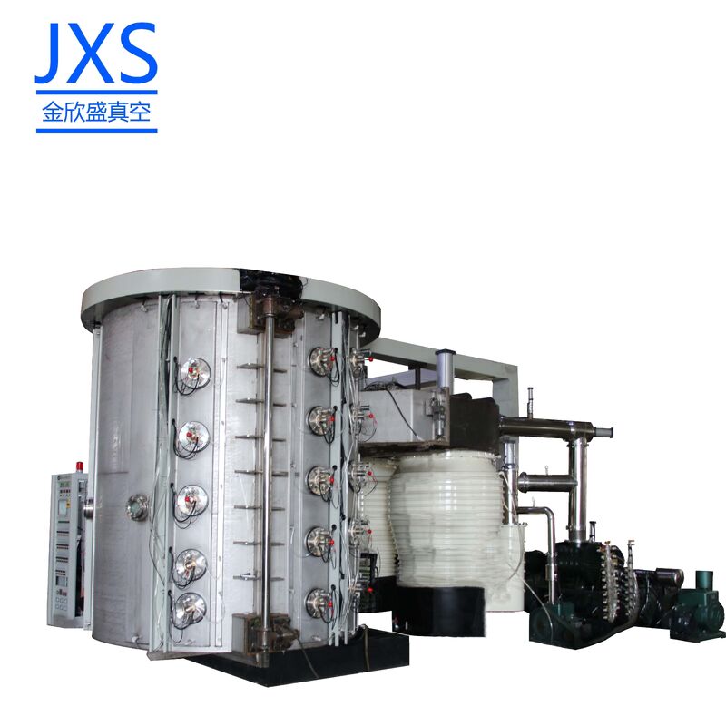 PVD-Vakuumgalvanik-Anlage mit gleichmäßiger heller Farb-Beschichtung, vollautomatischer Steuerung und 1 Jahr Garantie