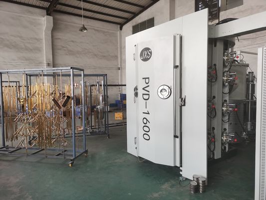 Ein guter Preis. Kunststoff- / Metallknopf PVD Vakuum-Metallisierungsbeschichtungsmaschine Farbbeschichtungsgeräte Online