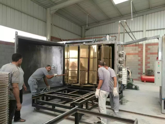 Ein guter Preis. Langlebige, helle Farbe PVD-Vakuumbeschichtung mit UV-stabiler Technologie für die Produktion von Fliesen in großen Mengen Online