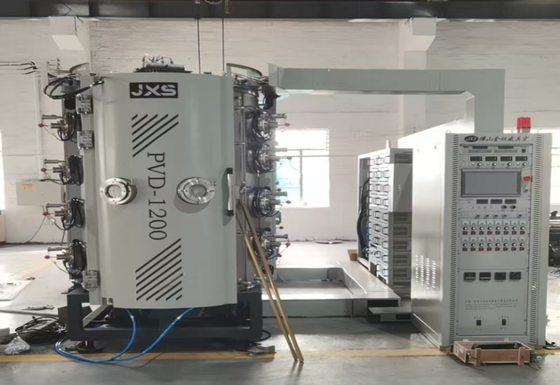 Ein guter Preis. Maschine zur Ionenaufhüllung mit mittlerer Hohlfläche mit Dekorationsbeschichtung und vollautomatischem Steuerungssystem für Metallbearbeitete Teile Online
