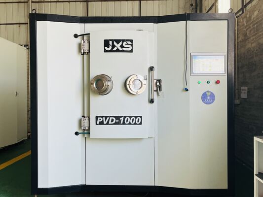 Qualität PVD-Vakuumbeschichtungsmaschine mit vollautomatischem Steuerungssystem und maßgeschneiderter Vakuumkammer für Uhrenteile und kleine Hardware Fabrik