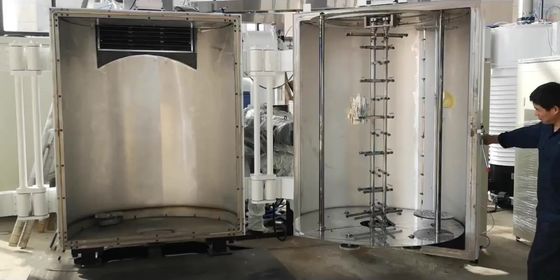 Ein guter Preis. 2 Front Open Doors Plastic Evaporation Vakuumbeschichtungs-Maschine Online