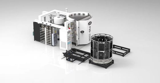 Ein guter Preis. 65KW stoppt Beschichtungs-Glasmaschine der Handy-beschichtende Ausrüstungs-PVD ab Online