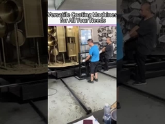 Gold Rose Gold Superchrom Effekt PVD Vakuum Beschichtung Magnetron Sputtering Maschine